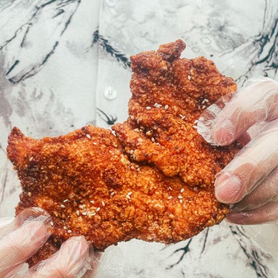 酱烤炸鸡排