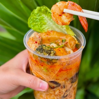 Tom Yam Mee Cup & Muar Otak Otak