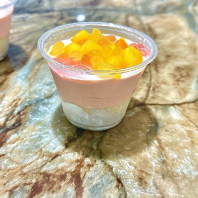 芒果雪媚娘起司爆浆杯 Mango Mochi Cheese Cup