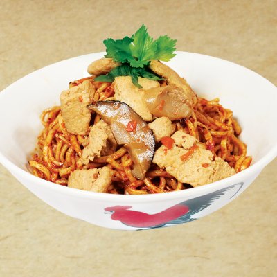 素肉麻辣面VEG MEAT SPICY NOODLE