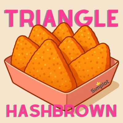 Simplot Triangle Hashbrown