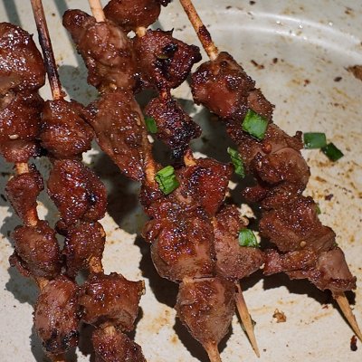 烤鸡胗 Grilled Chicken Gizzard