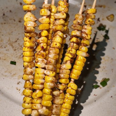 烤玉米粒 / Grilled Corn Kernels