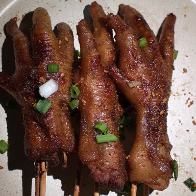 烤鸡脚 / Grilled Chicken Feet