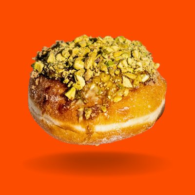 Pistachio Creme Brulee Donut