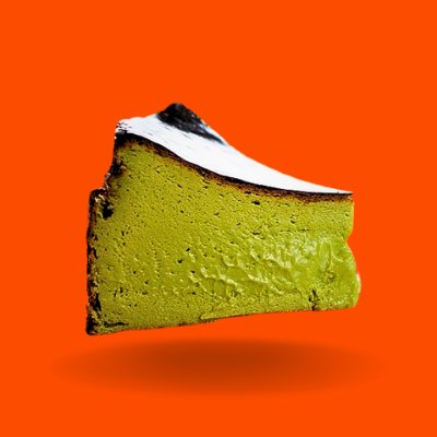 Yuri Matcha Basque Burnt Cheese Cake