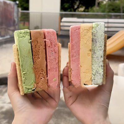 Singapore traditional handcut icecream 新加坡传统手切冰