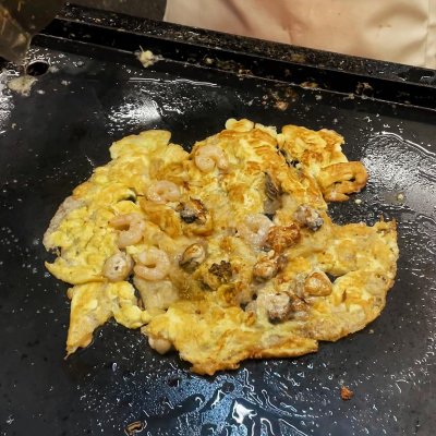 潮州蚝烙 TEOCHEW OYSTER OMELETTE