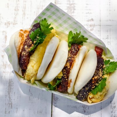 3 x braised pork mini bao
