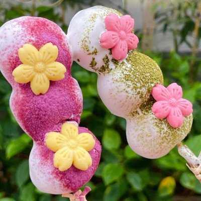 奶盖丸子 Cheese Milk Cap Mochi Skewer