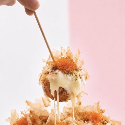 CHEESY FISH ROE 芝士鱼卵 TAKOYAKI
