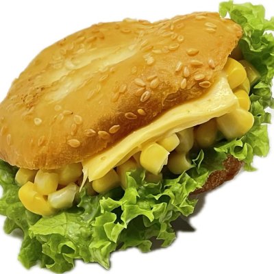 Corn cheese kompia 起司玉米光饼