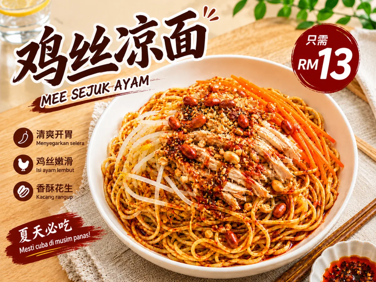 鸡丝凉面
