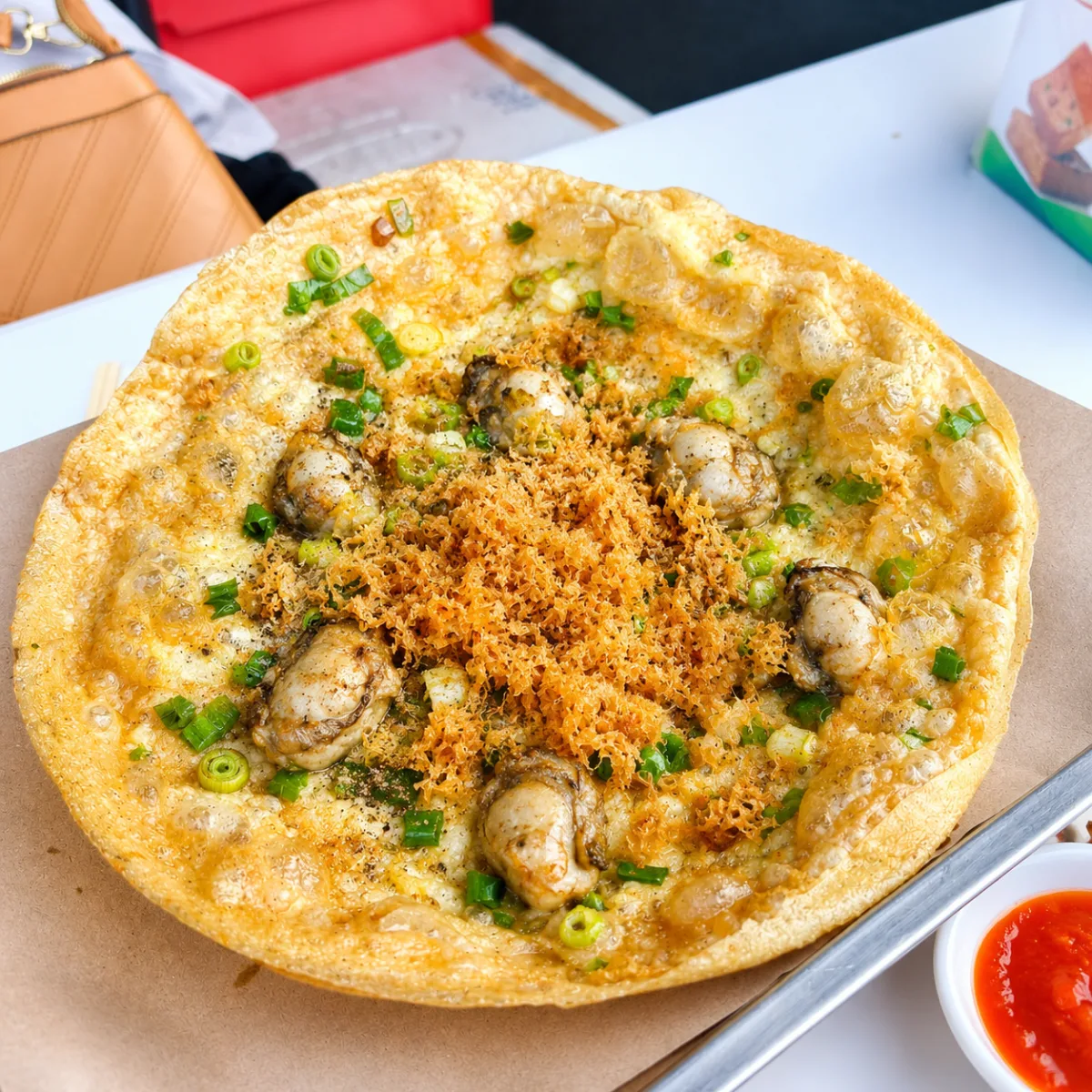 酥炸蚝/虾煎 Crispy Osyter/Prawn Omelette