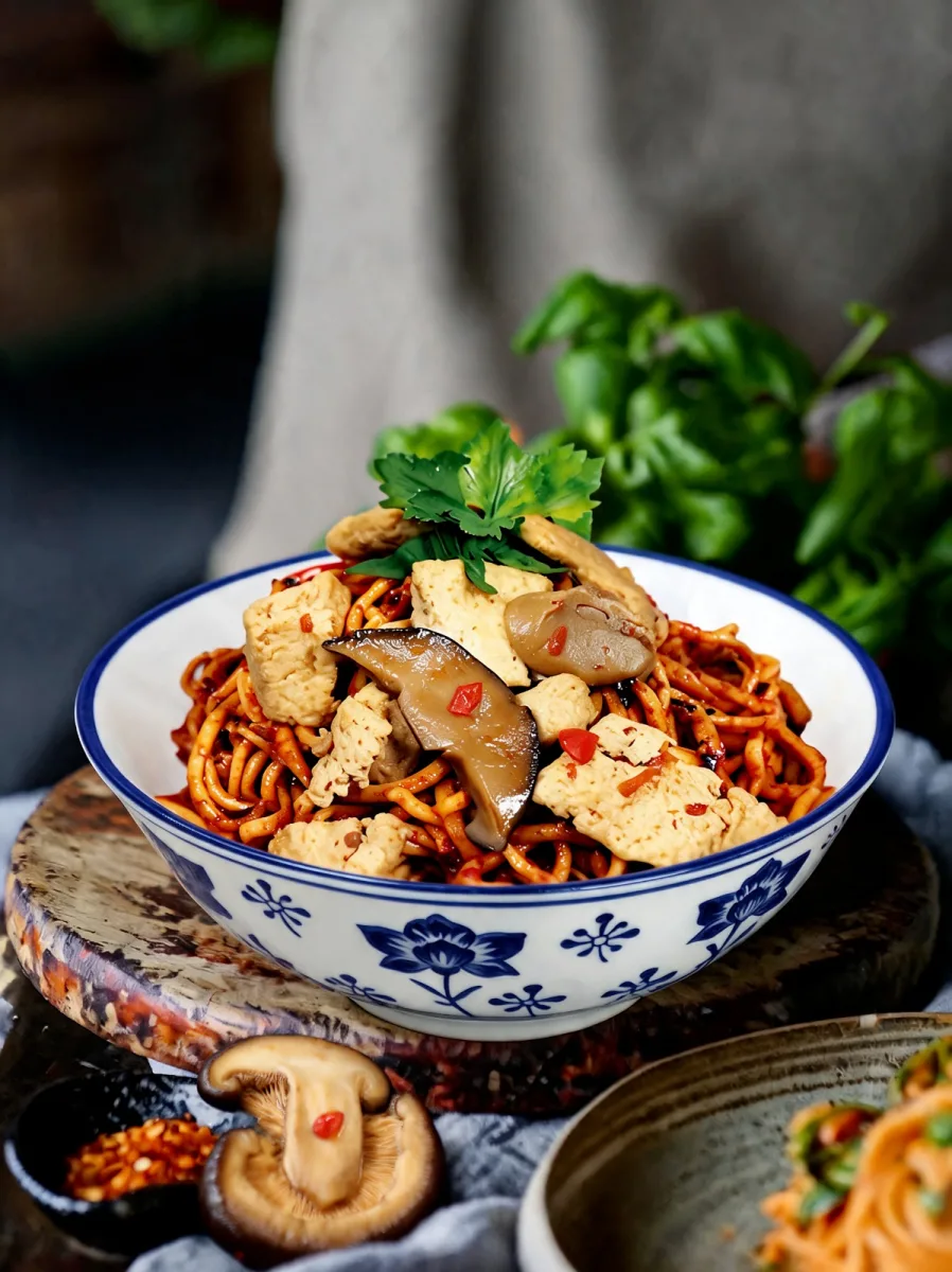 LIFE'S VEG MEAT SPICY NOODLE