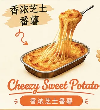 Cheezy Sweet Potato