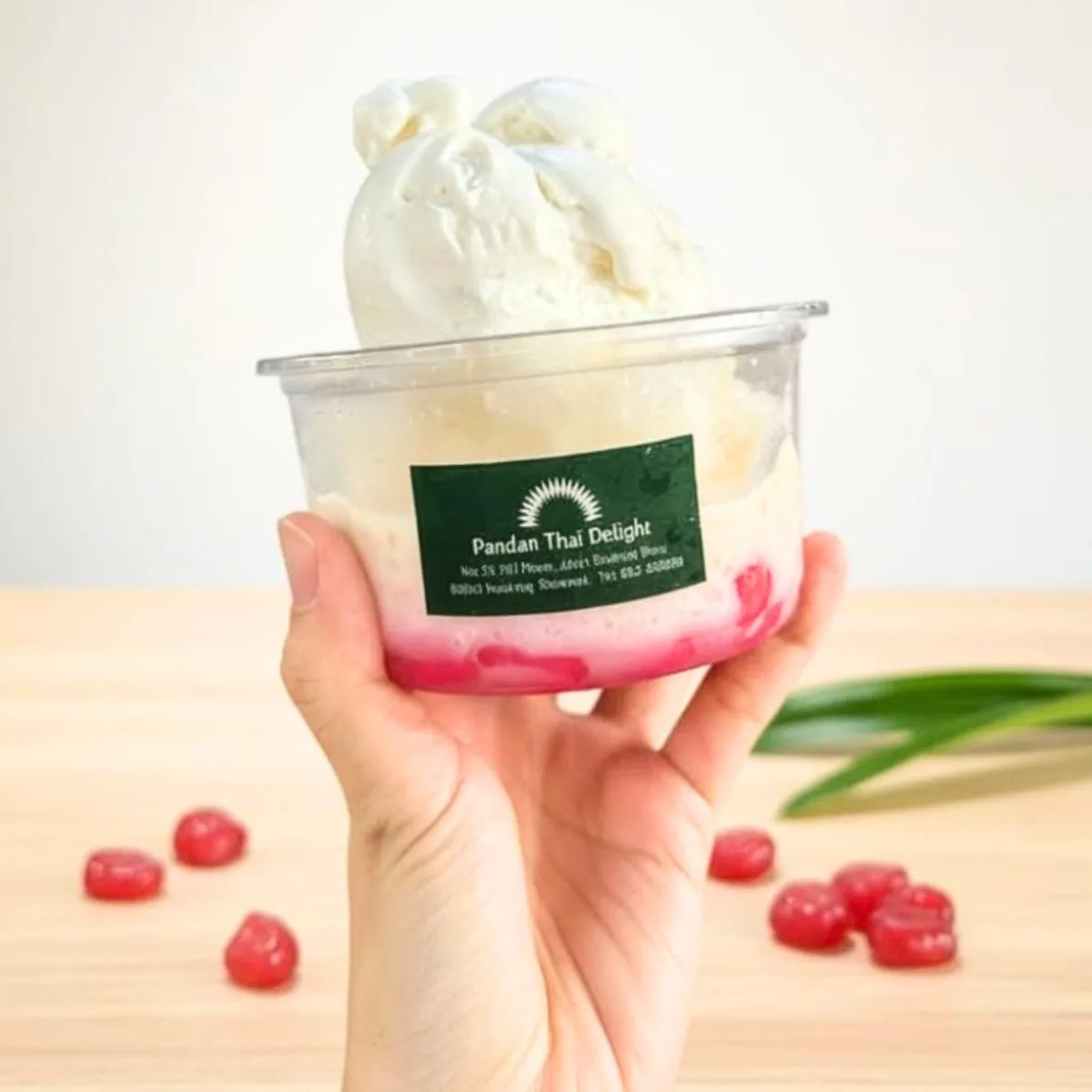 @ Dessert - Water Chestnut in Coconut Milk (add on Coconut Ice Cream)