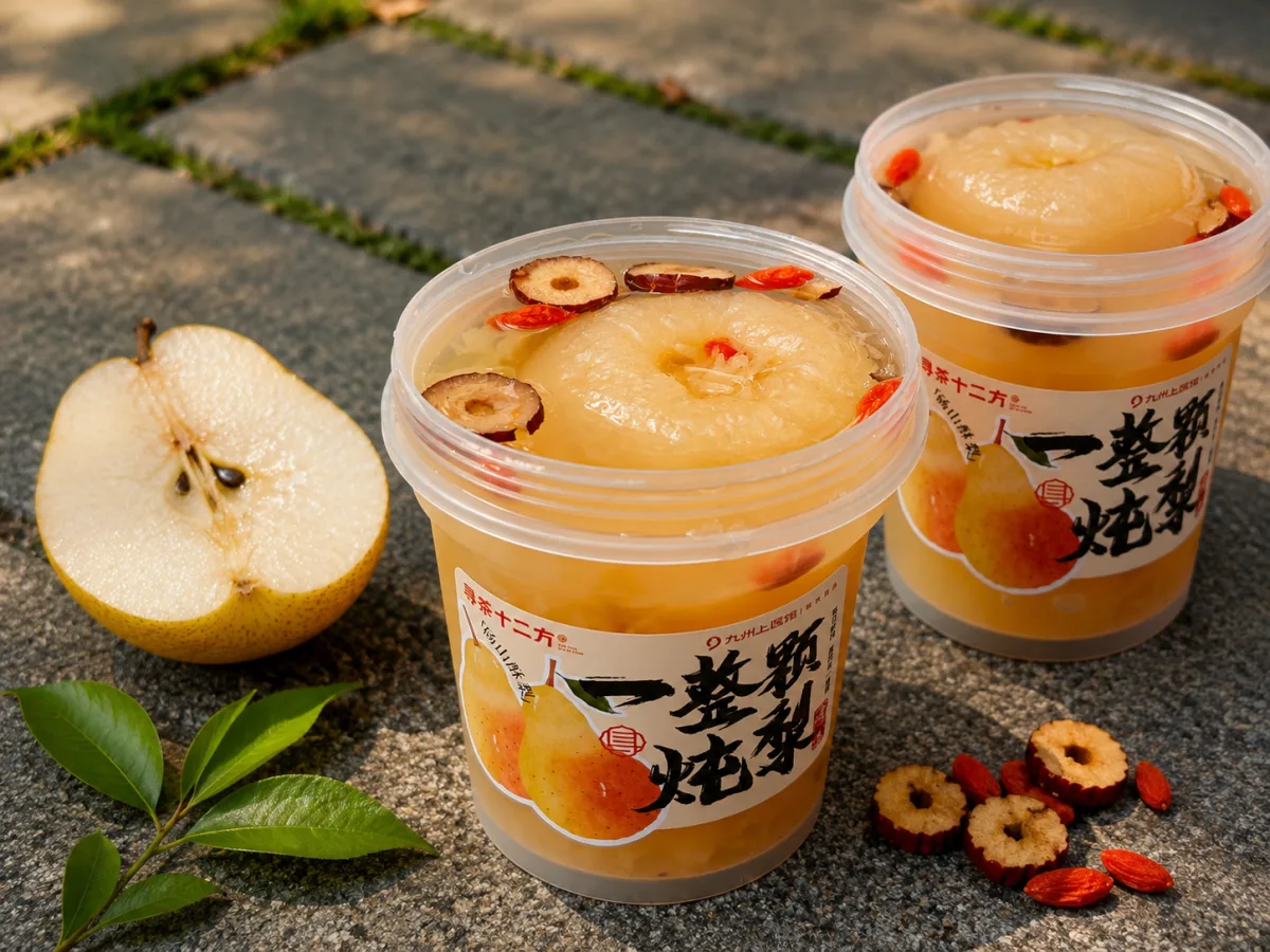 新品💯 一整颗炖梨Whole Stewed Pear