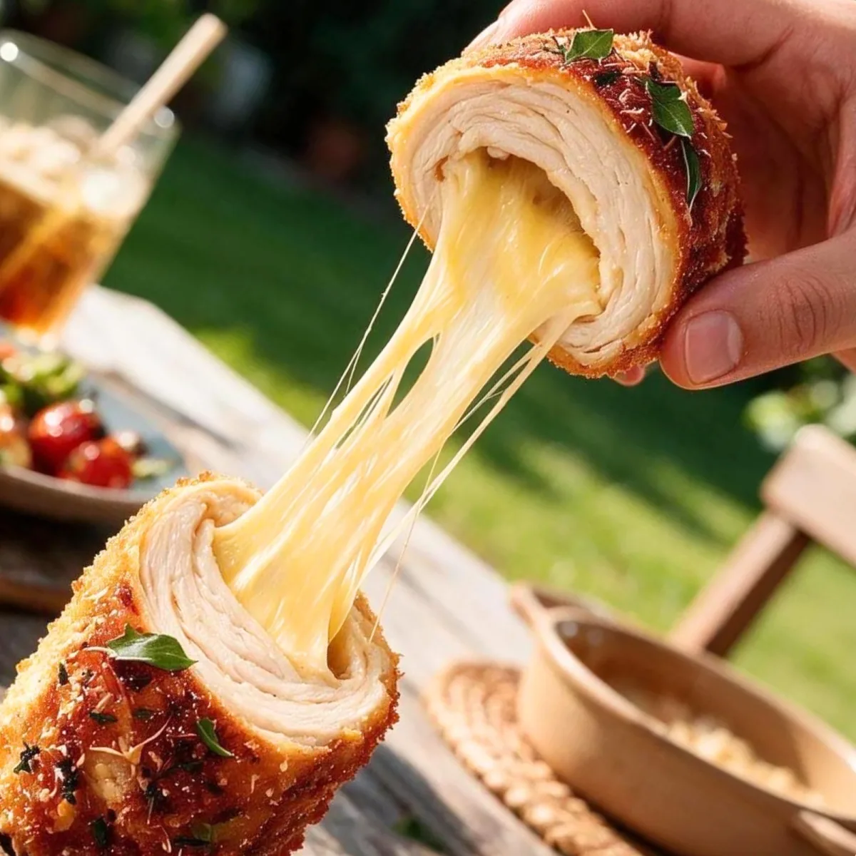 🔥 Super Pull Cheese Ayam Rempah Roll🧀