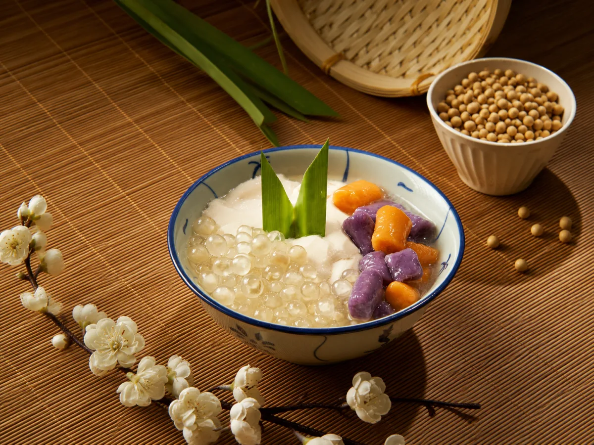 招牌🔥豆花马蹄爆爆珠芋圆 Beancurd taroball chestnut pearl