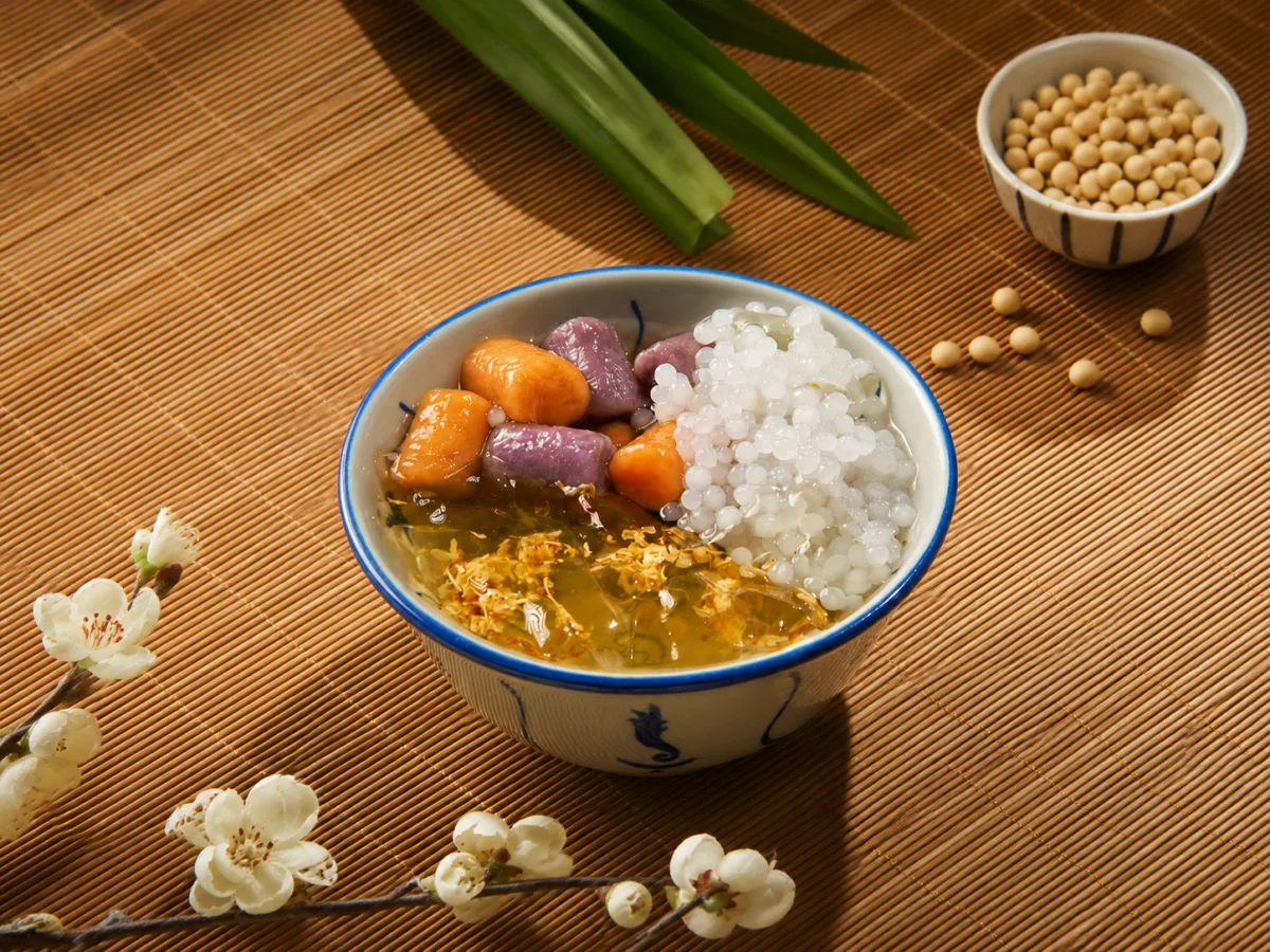 新品💯 桂花冻西米芋圆 Osmanthus Jelly Taroball sago
